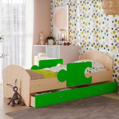 Кровать "Мозайка" на щитах + бортики + ящики в Тавде - tavda.mebel24.online | фото 4