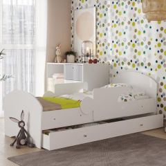 Кровать "Мозайка" на щитах + бортики + ящики в Тавде - tavda.mebel24.online | фото 6