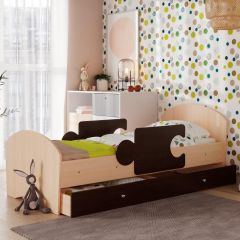 Кровать "Мозайка" на щитах + бортики + ящики в Тавде - tavda.mebel24.online | фото 10