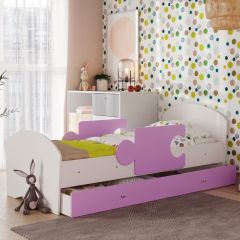 Кровать "Мозайка" на щитах + бортики + ящики в Тавде - tavda.mebel24.online | фото 14