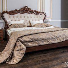 Кровать с мягким изголовьем Афина 1600 (караваджо) в Тавде - tavda.mebel24.online | фото