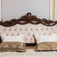 Кровать с мягким изголовьем Афина 1800 (караваджо) в Тавде - tavda.mebel24.online | фото 4