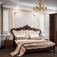 Кровать с мягким изголовьем Афина 1800 (караваджо) в Тавде - tavda.mebel24.online | фото 5