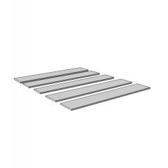 Кровать Сакура 900 LIGHT + Проложки LIGHT 0.9 ДСП (Венге/Лоредо) в Тавде - tavda.mebel24.online | фото 2