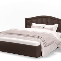 Кровать Стелла 1200 + Основание (Лесмо brown) коричневый в Тавде - tavda.mebel24.online | фото