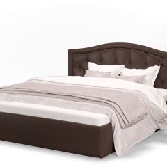 Кровать Стелла 1400*2000 + ПМ (Лесмо brown) коричневый в Тавде - tavda.mebel24.online | фото