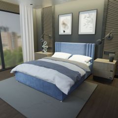Кровать Стелла Решетка+ПМ+Дно (1600) в Тавде - tavda.mebel24.online | фото