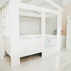 Кровать Теремок (800*1600) Без ящика/ступеньки в Тавде - tavda.mebel24.online | фото 9