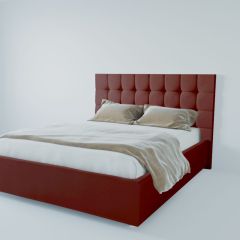 Кровать Венеция с ПМ 1600 (велюр бордо) в Тавде - tavda.mebel24.online | фото 2