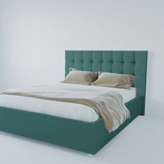Кровать Венеция с ПМ 900 (велюр бирюзовый) в Тавде - tavda.mebel24.online | фото 2