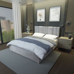 Кровать Верона Решетка+ПМ (1600) *БЕЗ ДНА в Тавде - tavda.mebel24.online | фото
