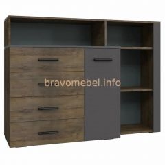 КУБА Спальный гарнитур (модульный) в Тавде - tavda.mebel24.online | фото 3