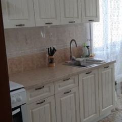 Кухня модульная Луксор серый-кремовый в Тавде - tavda.mebel24.online | фото 5