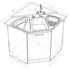 Кухонный гарнитур Симфония оптима 1800х2400 мм в Тавде - tavda.mebel24.online | фото 18