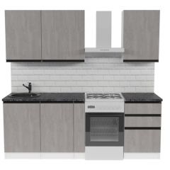 Кухонный гарнитур Сюита стандарт 1600 мм в Тавде - tavda.mebel24.online | фото 3