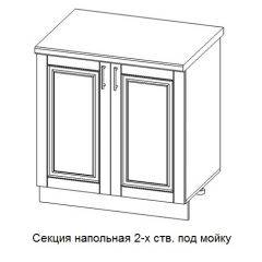 Кухонный гарнитур Верона (крем) модульная в Тавде - tavda.mebel24.online | фото 16