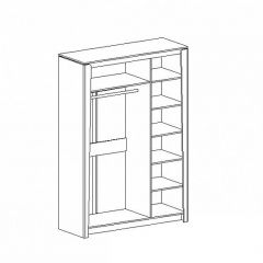 МАЛЬТА МС Спальный гарнитур (Дуб Винтерберг) в Тавде - tavda.mebel24.online | фото 8