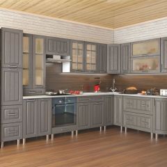 Модульная кухня Луксор клен серый в Тавде - tavda.mebel24.online | фото 2