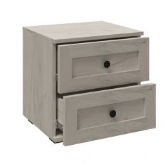 Модульная спальня София (Дуб крафт белый) в Тавде - tavda.mebel24.online | фото 8