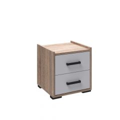 Модульная Спальня Соната (Белый/Дуб сонома) в Тавде - tavda.mebel24.online | фото 3