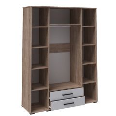 Модульная Спальня Соната (Белый/Дуб сонома) в Тавде - tavda.mebel24.online | фото 6