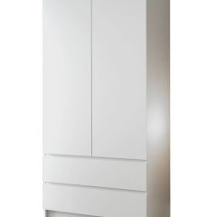 МОРИ МШ 900.1 Шкаф с 2мя дв и 2мя ящ. (белый) в Тавде - tavda.mebel24.online | фото