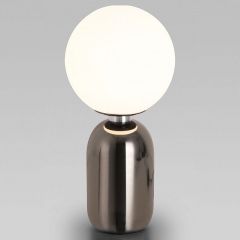 Настольная лампа декоративная Eurosvet Bubble 01197/1 черный жемчуг в Тавде - tavda.mebel24.online | фото