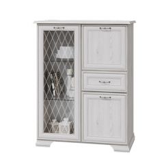 НИКОЛЬ Комод с 1 ст.дв., 2 гл.дв, 1 ящика в Тавде - tavda.mebel24.online | фото