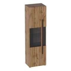 НИЦЦА Гостиная Шкаф-витрина 1 дв в Тавде - tavda.mebel24.online | фото
