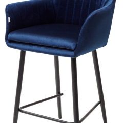 Полубарный стул Роден Blitz 20 Синий, велюр (H=65cm), M-City в Тавде - tavda.mebel24.online | фото 1