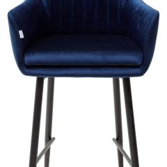 Полубарный стул Роден Blitz 20 Синий, велюр (H=65cm), M-City в Тавде - tavda.mebel24.online | фото 4