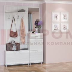 Прихожая Мелисса композиция 8 (Снежный Ясень) в Тавде - tavda.mebel24.online | фото