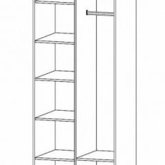 ГАММА Шкаф 2-х створчатый в Тавде - tavda.mebel24.online | фото 2