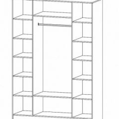 ГАММА Шкаф 4-х створчатый в Тавде - tavda.mebel24.online | фото 2