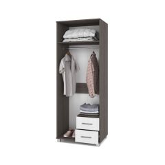 ЕВА Шкаф 2-х дверный Е24 в Тавде - tavda.mebel24.online | фото 2