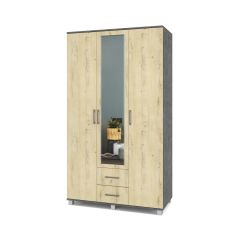 ЕВА Шкаф 3-х дверный Е34 в Тавде - tavda.mebel24.online | фото 7