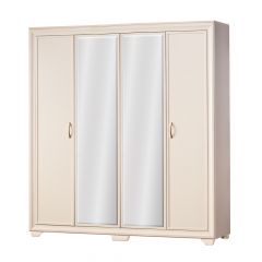 Шкаф 4-дверный со стеклом №367 Афины в Тавде - tavda.mebel24.online | фото
