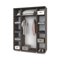 ЕВА Шкаф 4-х дверный Е40 в Тавде - tavda.mebel24.online | фото 2
