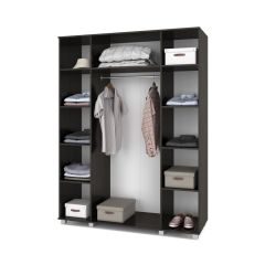 ЕВА Шкаф 4-х дверный Е40 в Тавде - tavda.mebel24.online | фото 4