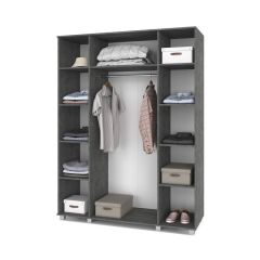 ЕВА Шкаф 4-х дверный Е40 в Тавде - tavda.mebel24.online | фото 8