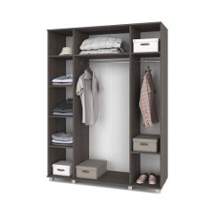 ЕВА Шкаф 4-х дверный Е41 в Тавде - tavda.mebel24.online | фото 2