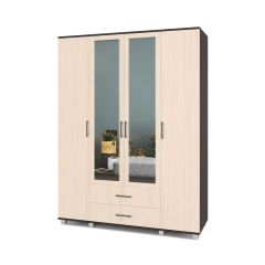 ЕВА Шкаф 4-х дверный Е43 в Тавде - tavda.mebel24.online | фото 3