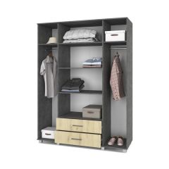 ЕВА Шкаф 4-х дверный Е43 в Тавде - tavda.mebel24.online | фото 8