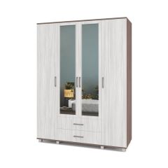 ЕВА Шкаф 4-х дверный Е43 в Тавде - tavda.mebel24.online | фото 9