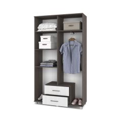 КАРИНА Шкаф 4-х дверный К43 в Тавде - tavda.mebel24.online | фото 2