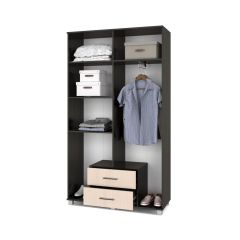 КАРИНА Шкаф 4-х дверный К43 в Тавде - tavda.mebel24.online | фото 4