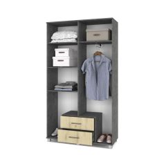 КАРИНА Шкаф 4-х дверный К43 в Тавде - tavda.mebel24.online | фото 8