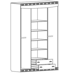 Шкаф 4-х дверный "Мария-Луиза 4" в Тавде - tavda.mebel24.online | фото 2