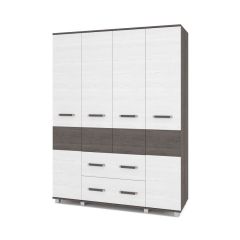 ВИОРА Шкаф 4-х дверный В43 в Тавде - tavda.mebel24.online | фото