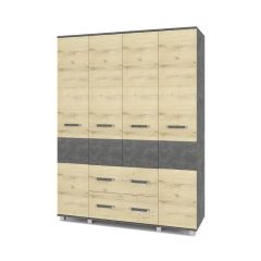 ВИОРА Шкаф 4-х дверный В43 в Тавде - tavda.mebel24.online | фото 5